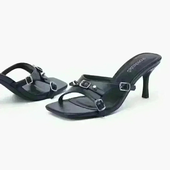 🖤NWT Arya Mule Heeled Sandal - Picture 7 of 8